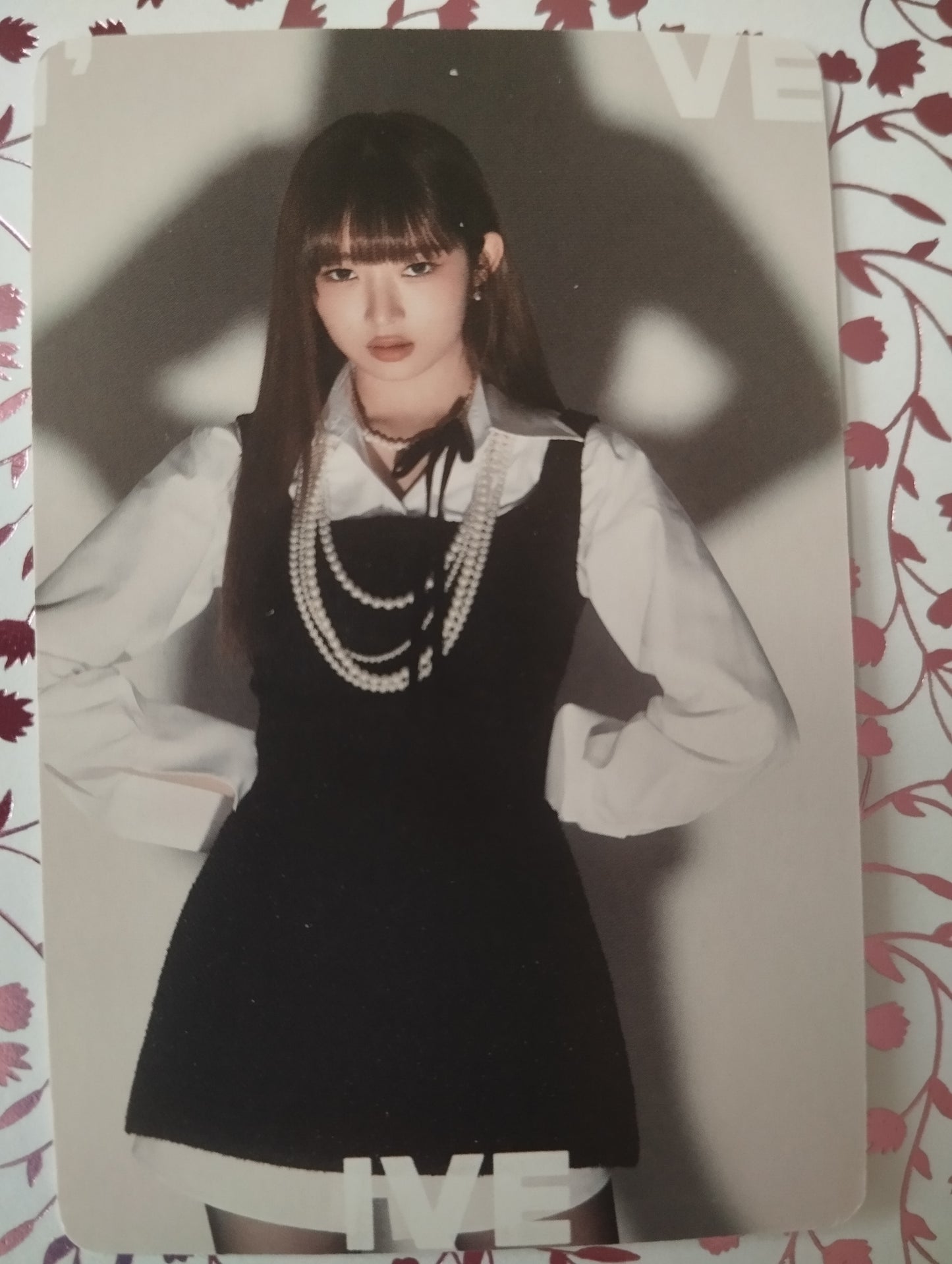 Photocard IVE The first album Rei