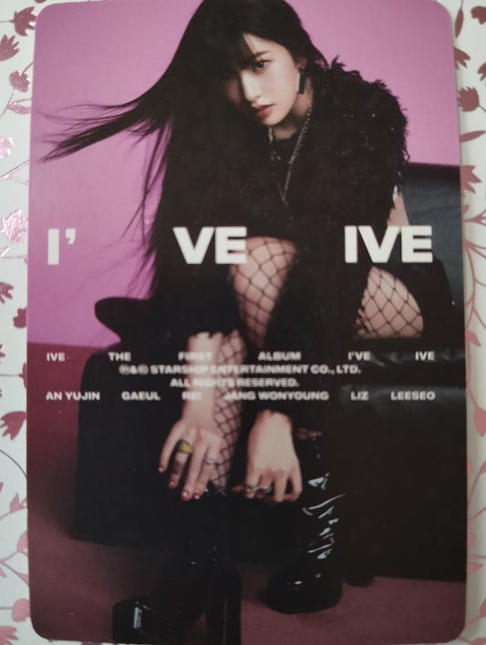Photocard IVE The first album An yujin