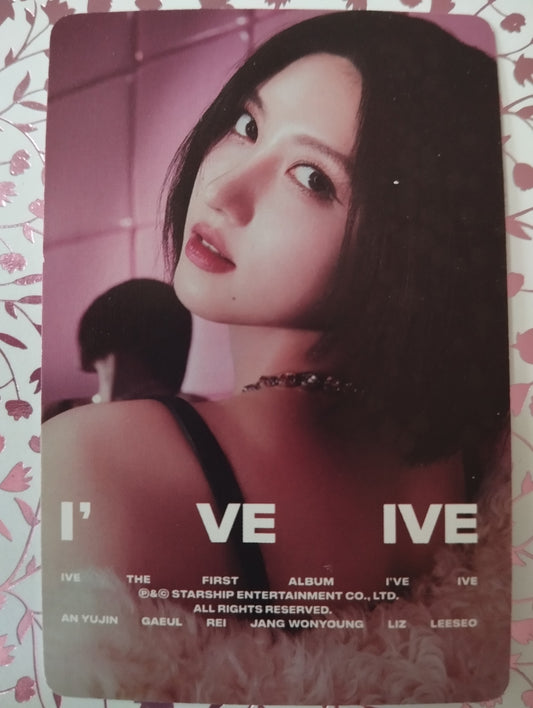 Photocard IVE The first album Gaeul