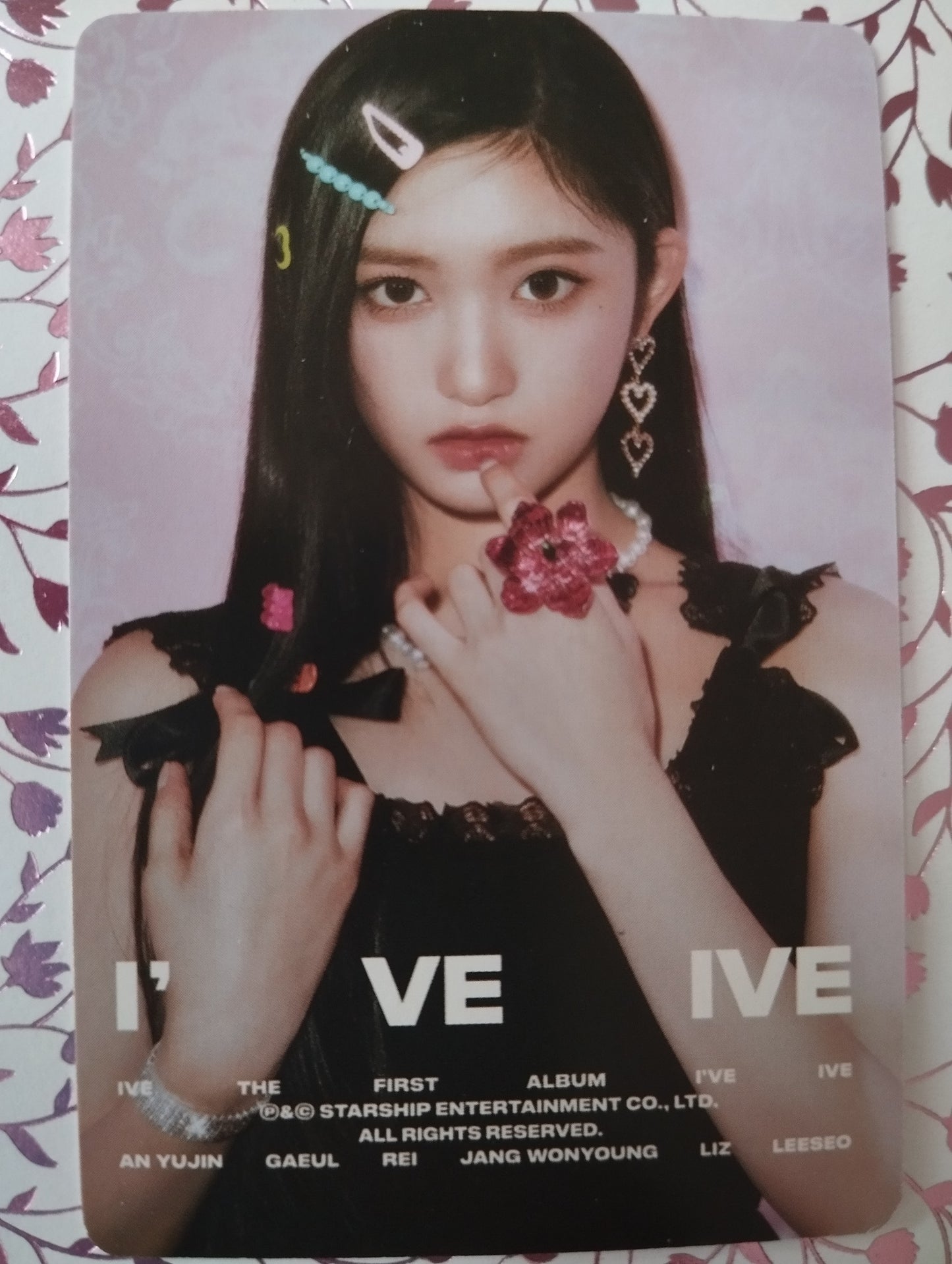 Photocard IVE The first album Leeseo