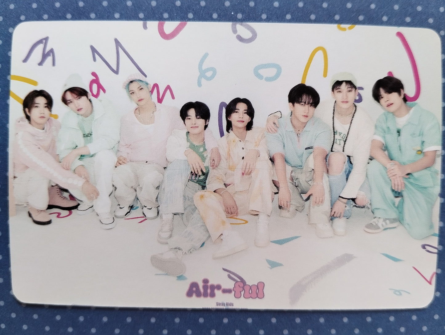 Photocard STRAYKIDS Japan season's greetings 2024