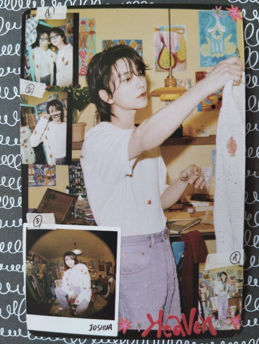 Photocard SEVENTEEN Heaven 11th mini album Joshua
