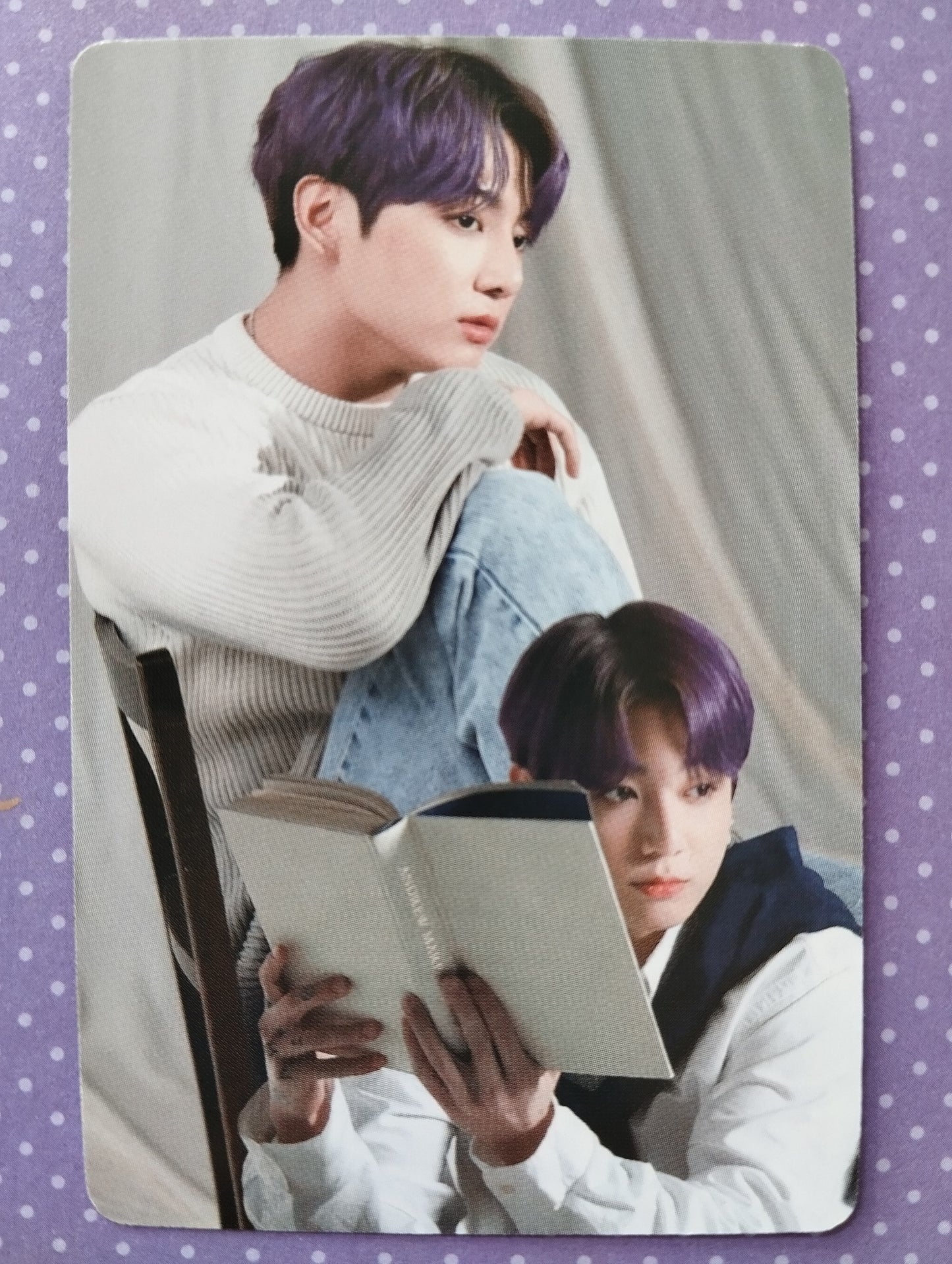Photocard BTS 2022 January issue Jungkook
