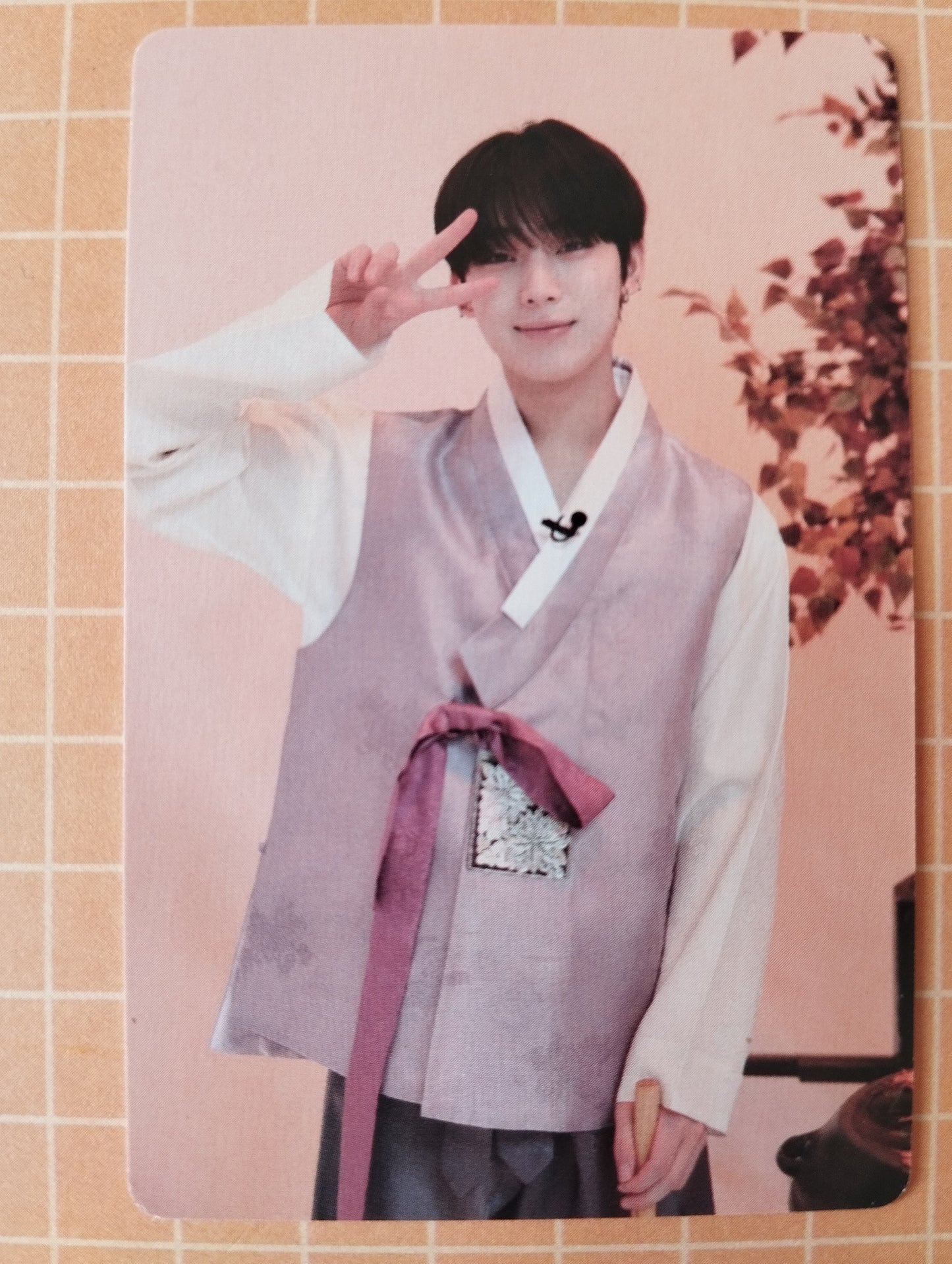 Photocard   ENHYPEN  2023 Happy Chuseok Greeting Sunoo