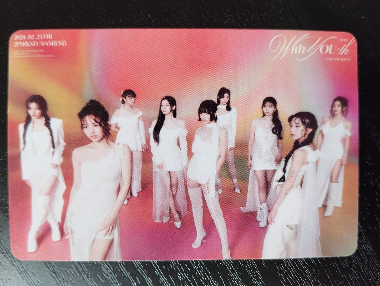 Photocard   TWICE 13th Mini album With you