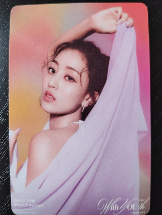Photocard   TWICE 13th Mini album With you Jihyo