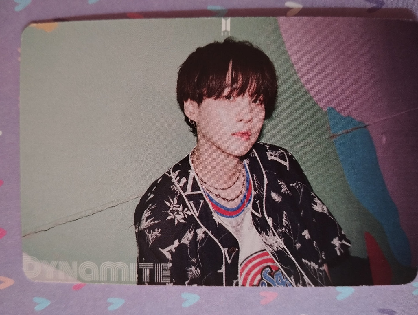 Photocard BTS Dynamite Suga