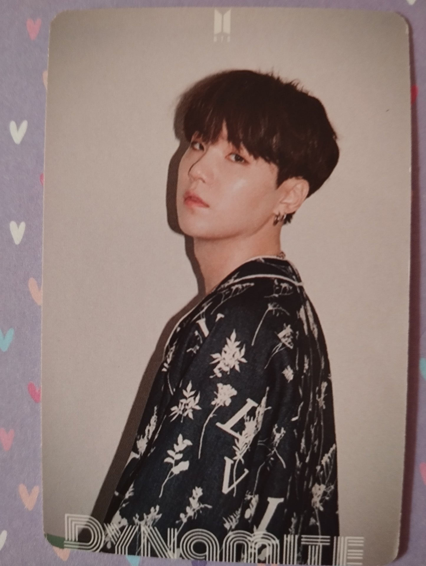 Photocard BTS Dynamite Suga