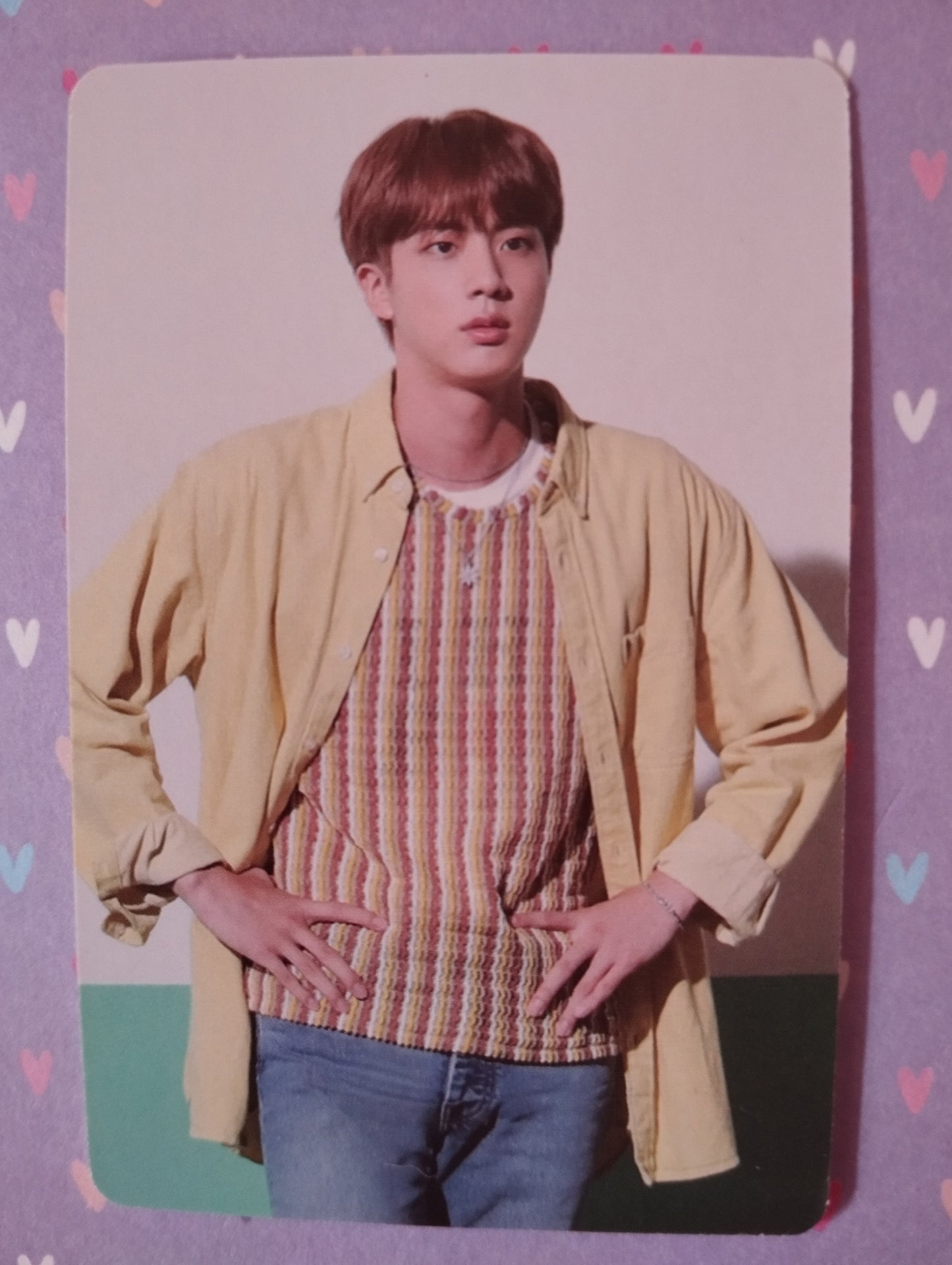 Photocard BTS Dynamite Jin