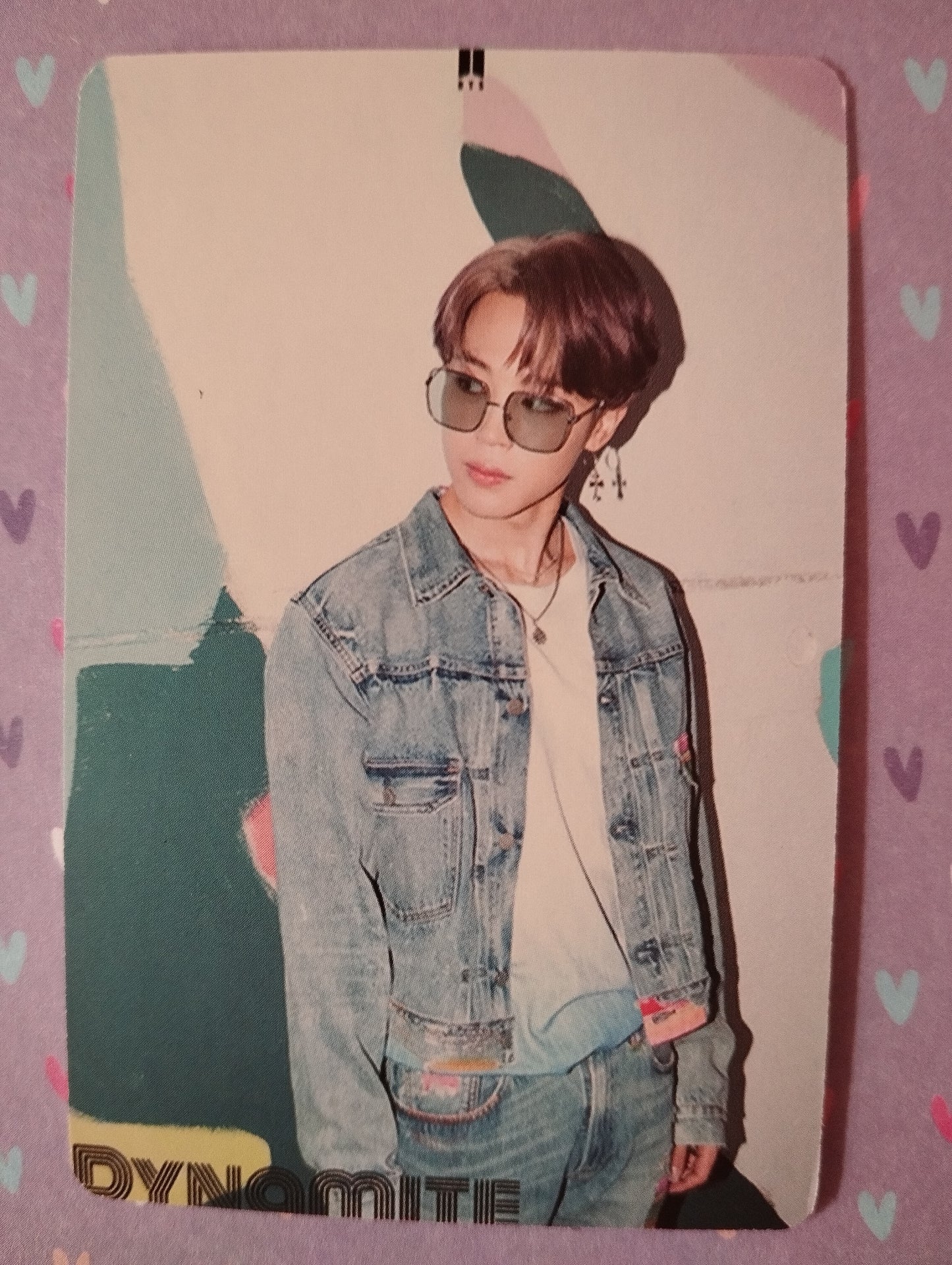 Photocard BTS Dynamite Jimin