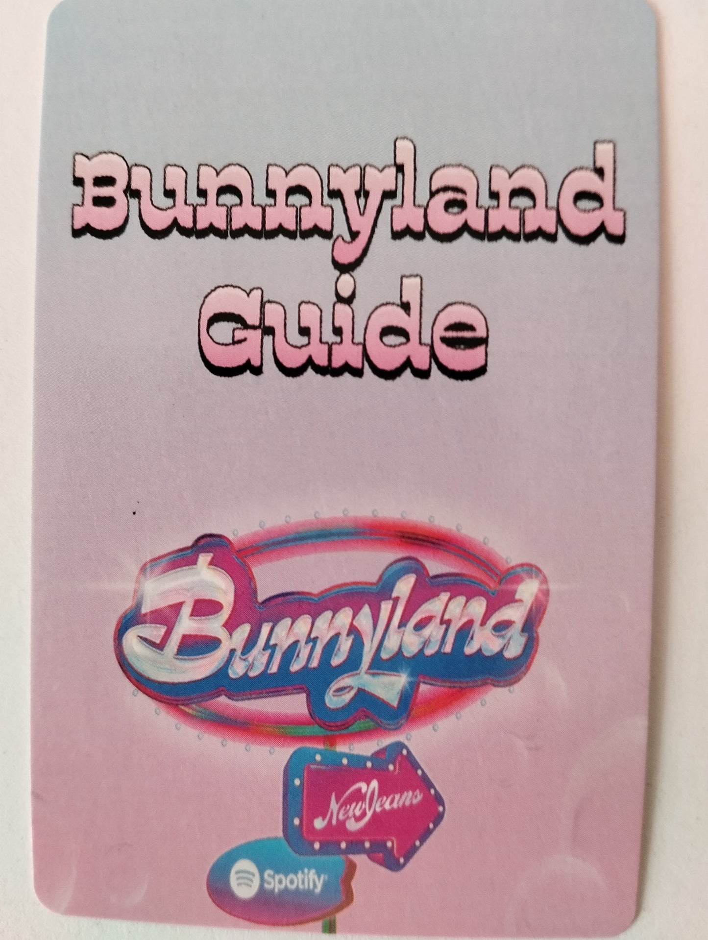 Photocard   NEWJEANS Bunnyland Guide Haerin