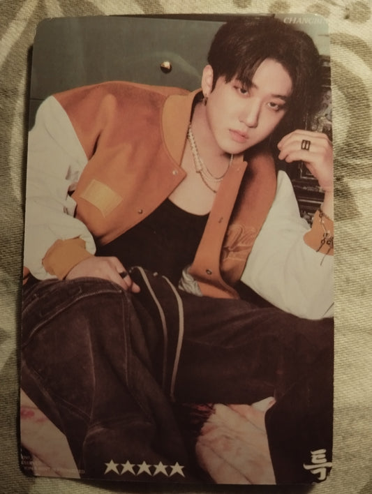 Photocard   STRAYKIDS  5 stars teaser image Changbin