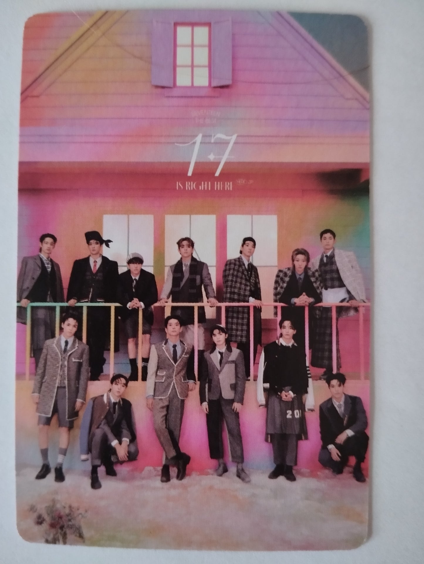 Photocard   SEVENTEEN  "17 is right here"