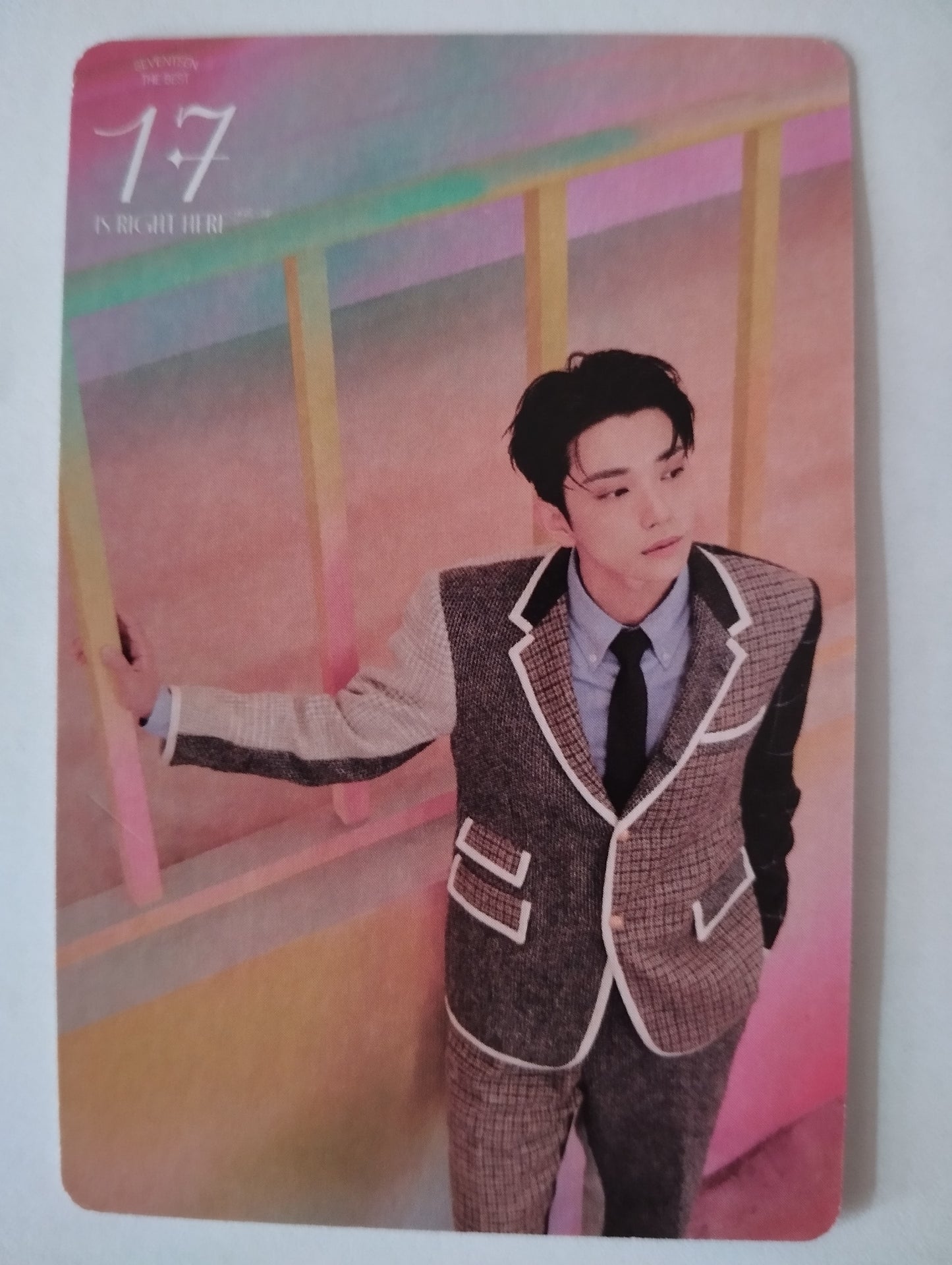 Photocard   SEVENTEEN  "17 is right here" Joshua