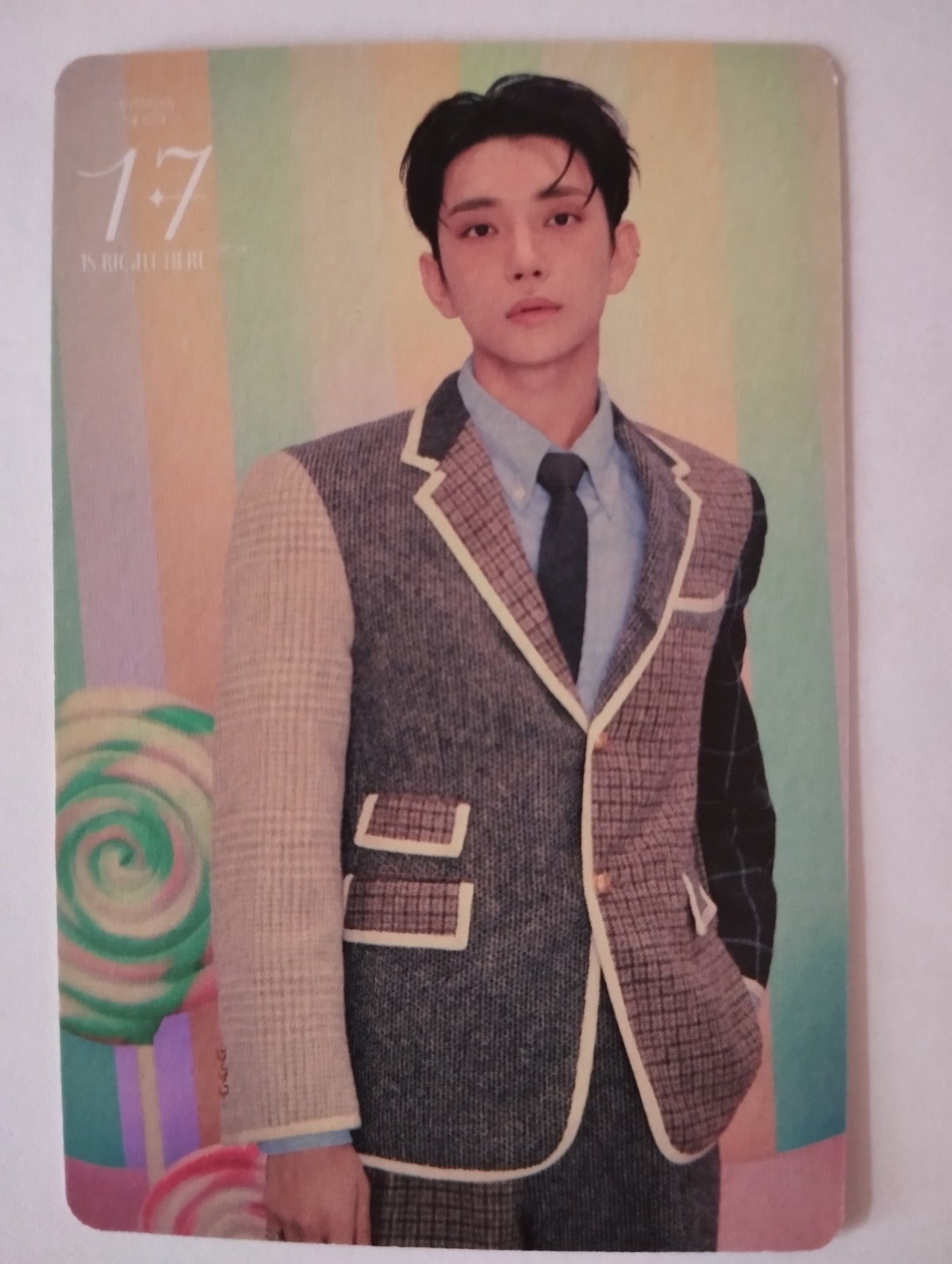 Photocard   SEVENTEEN  "17 is right here" Joshua