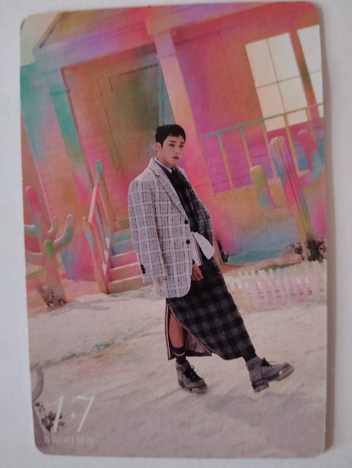 Photocard   SEVENTEEN  "17 is right here" Mingyu