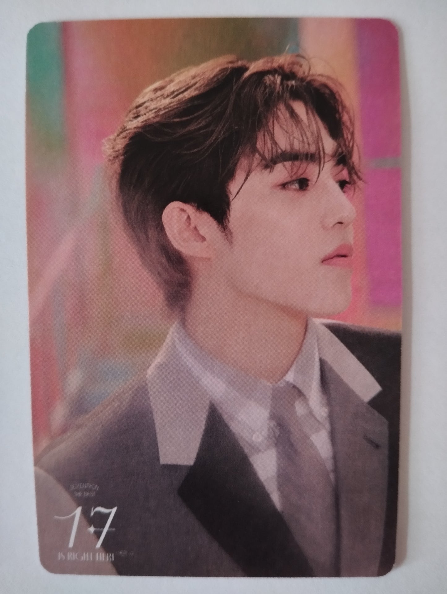 Photocard   SEVENTEEN  "17 is right here" Scoups