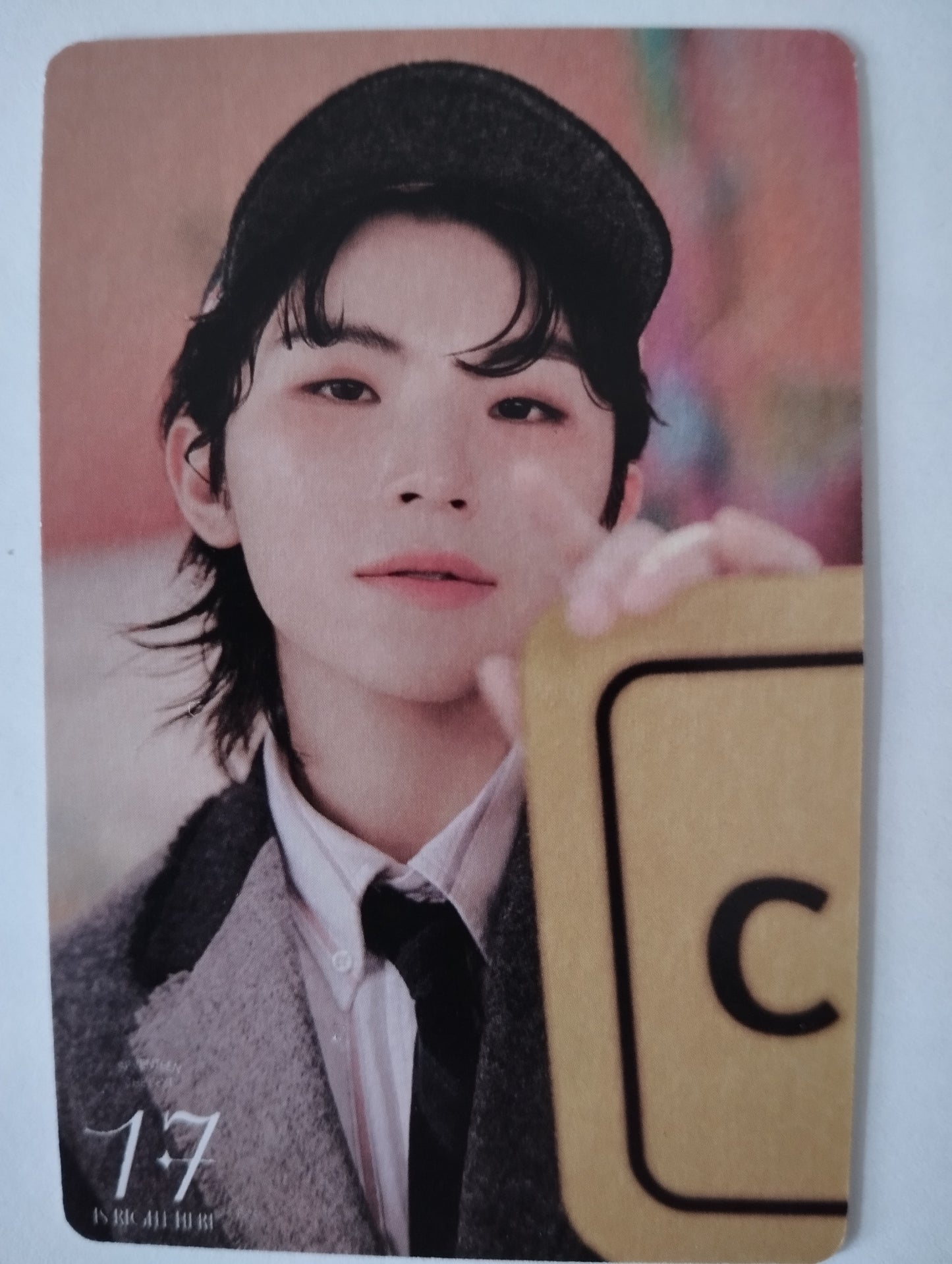 Photocard   SEVENTEEN  "17 is right here" Woozi