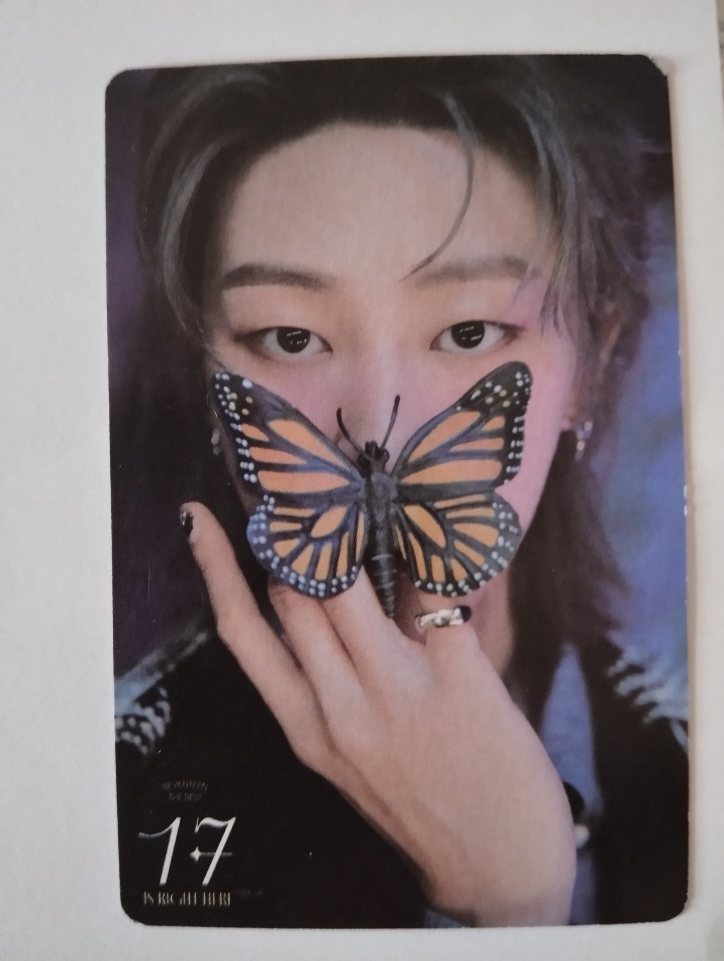 Photocard   SEVENTEEN  "17 is right here" Minghao The 8