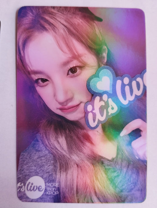 Photocard (G)I-dle 2nd full album "2" Yuqi