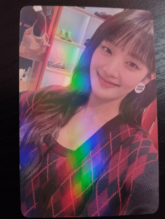 Photocard (G)I-dle  Go for it 2024 Season's greetings Minnie