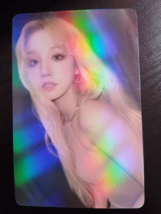 Photocard (G)I-dle  Go for it 2024 Season's greetings Yuqi