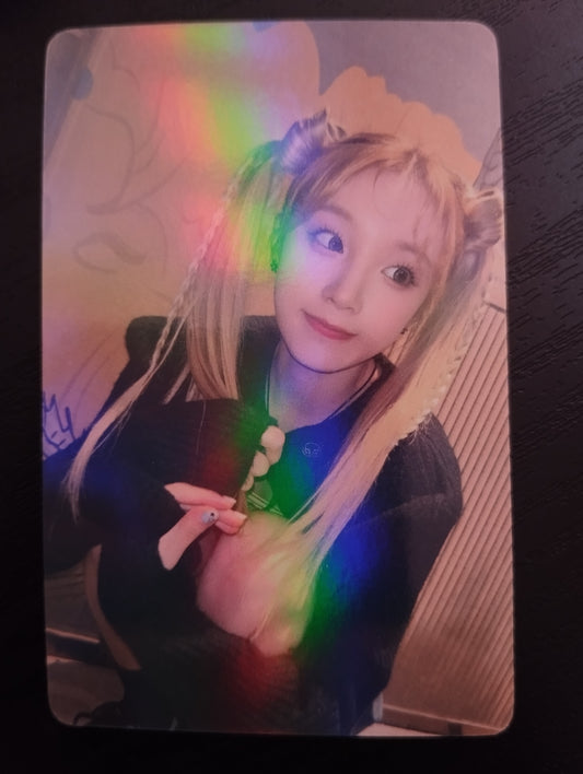 Photocard (G)I-dle  Go for it 2024 Season's greetings Yuqi