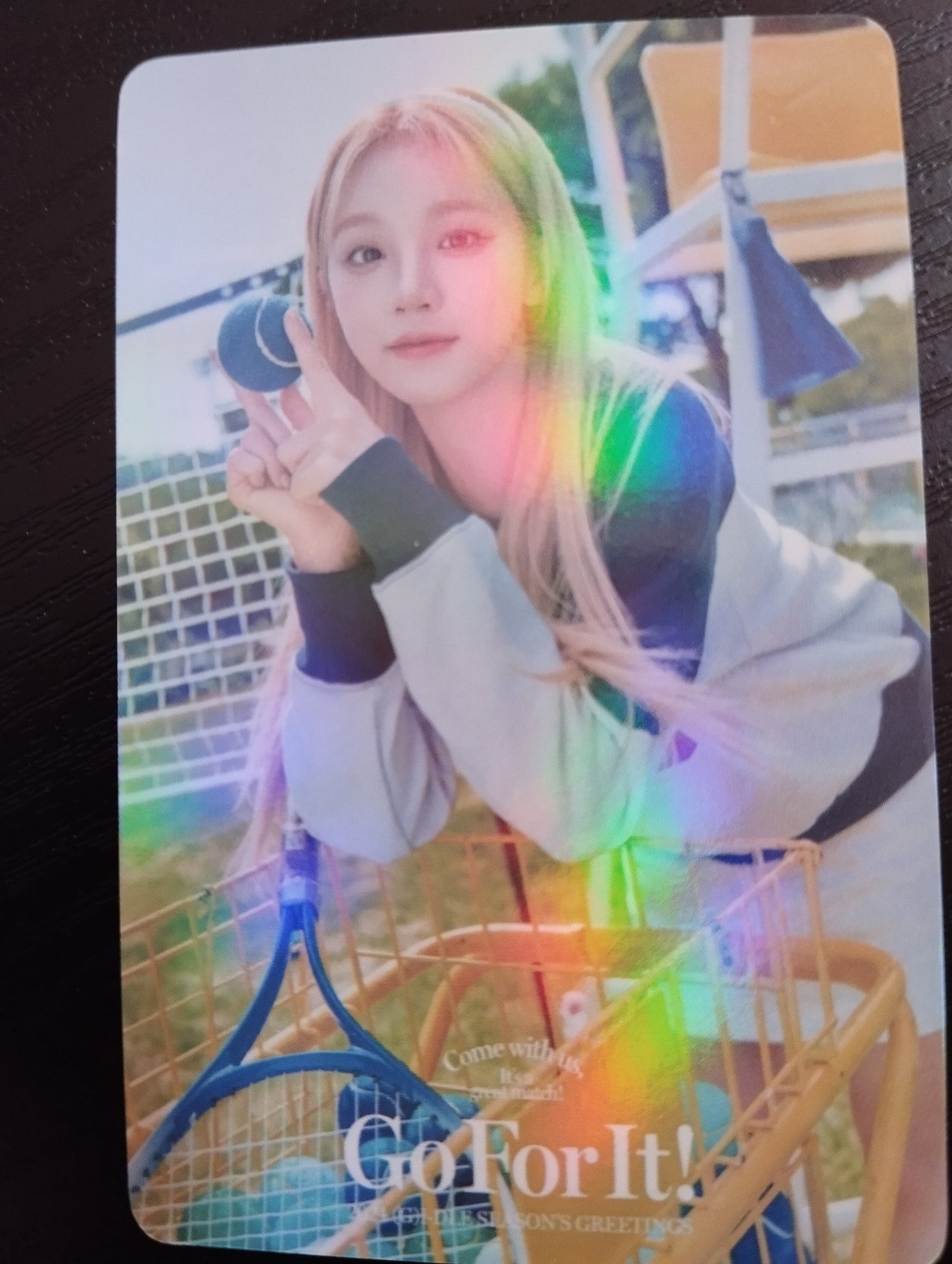 Photocard (G)I-dle  Go for it 2024 Season's greetings Yuqi