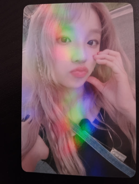 Photocard (G)I-dle  Go for it 2024 Season's greetings Yuqi