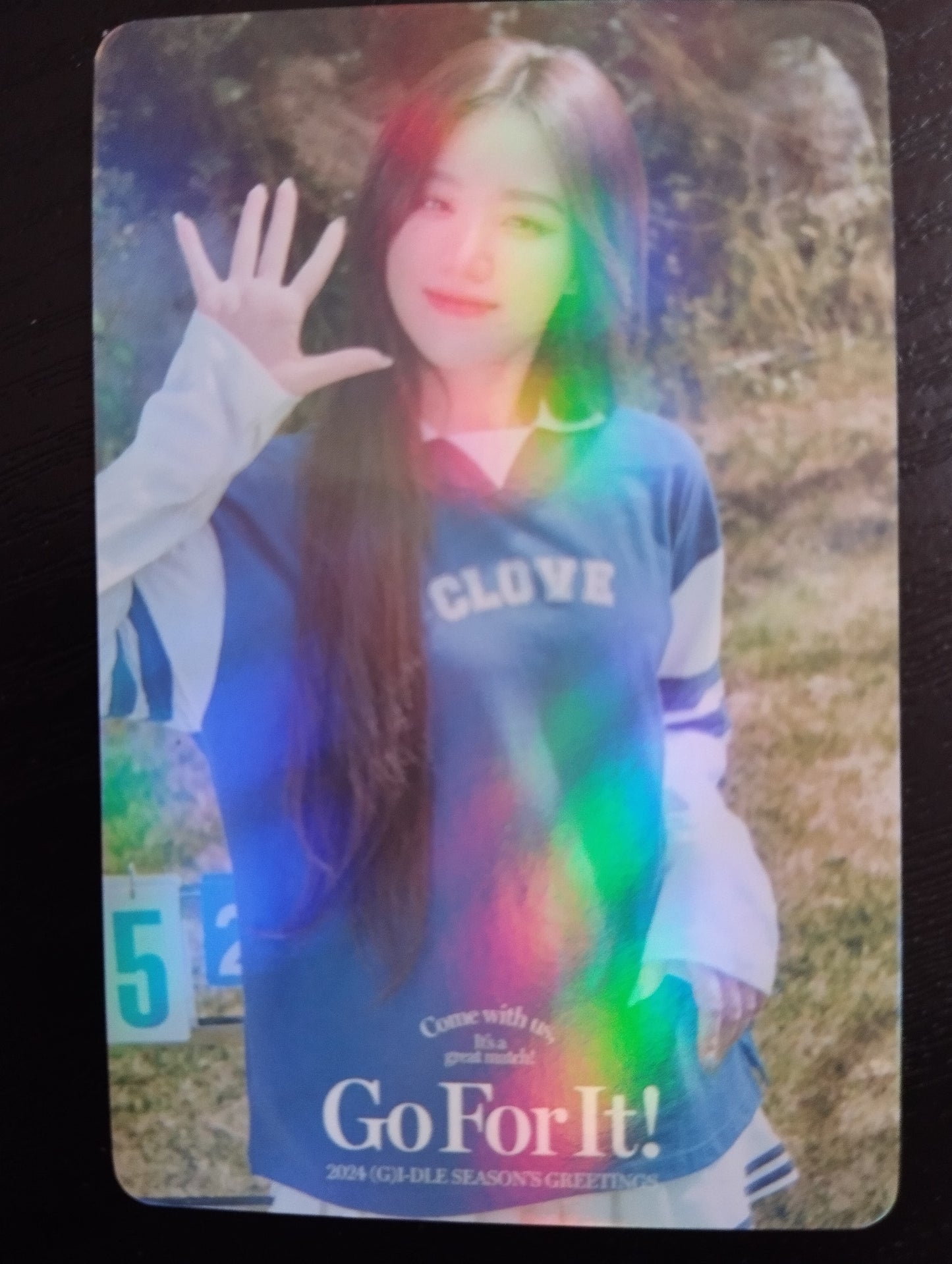 Photocard (G)I-dle  Go for it 2024 Season's greetings Shuhua