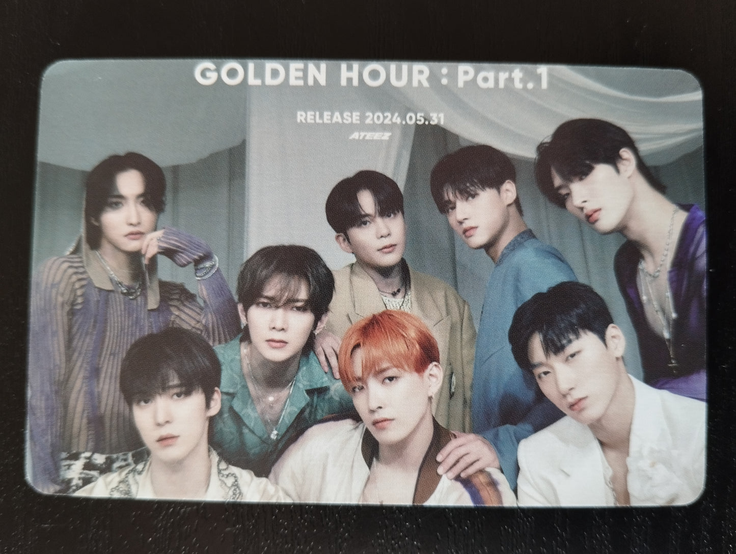 Photocard   ATEEZ  2024 Golden hour part 1