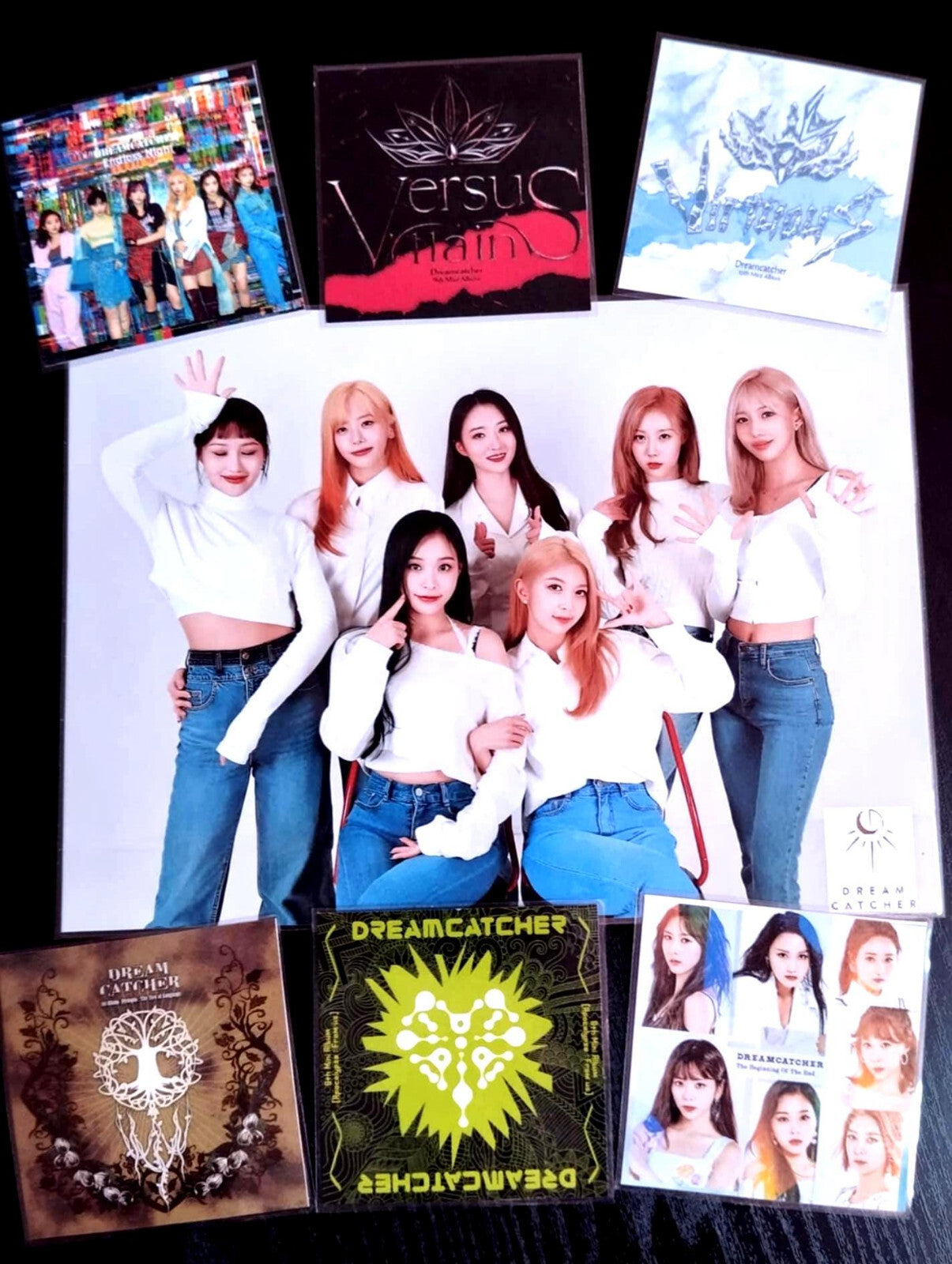 Image principale du pack décoration KPOP plastifiée – groupe dreamcatcher