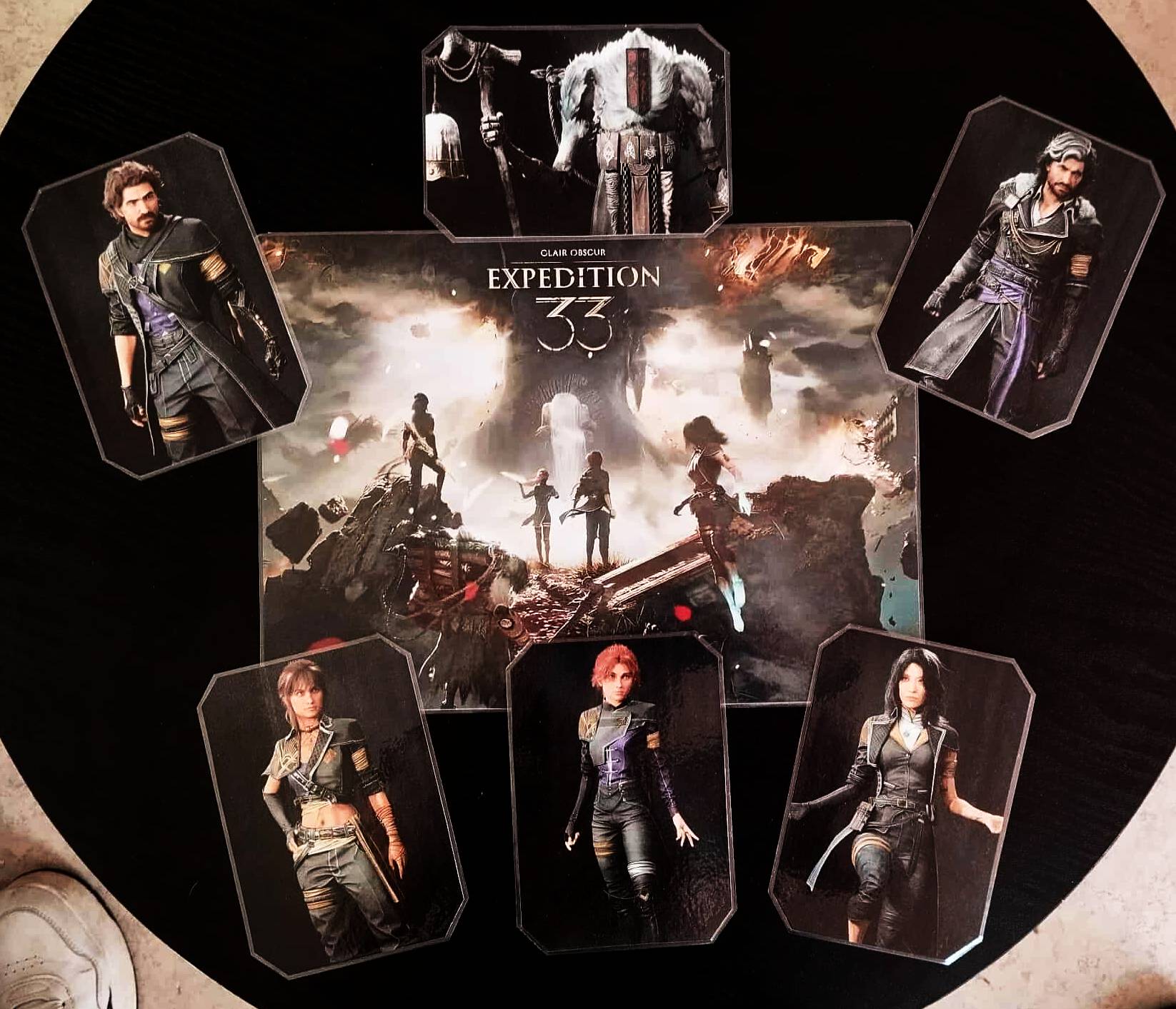 image principale de pack décoration jeu video clair obscur expedition 33 réversible 