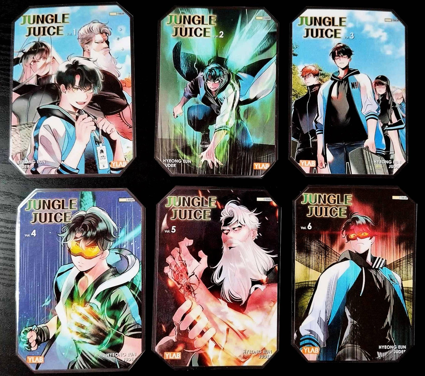 Pack décoration Webtoon JUNGLE JUICE