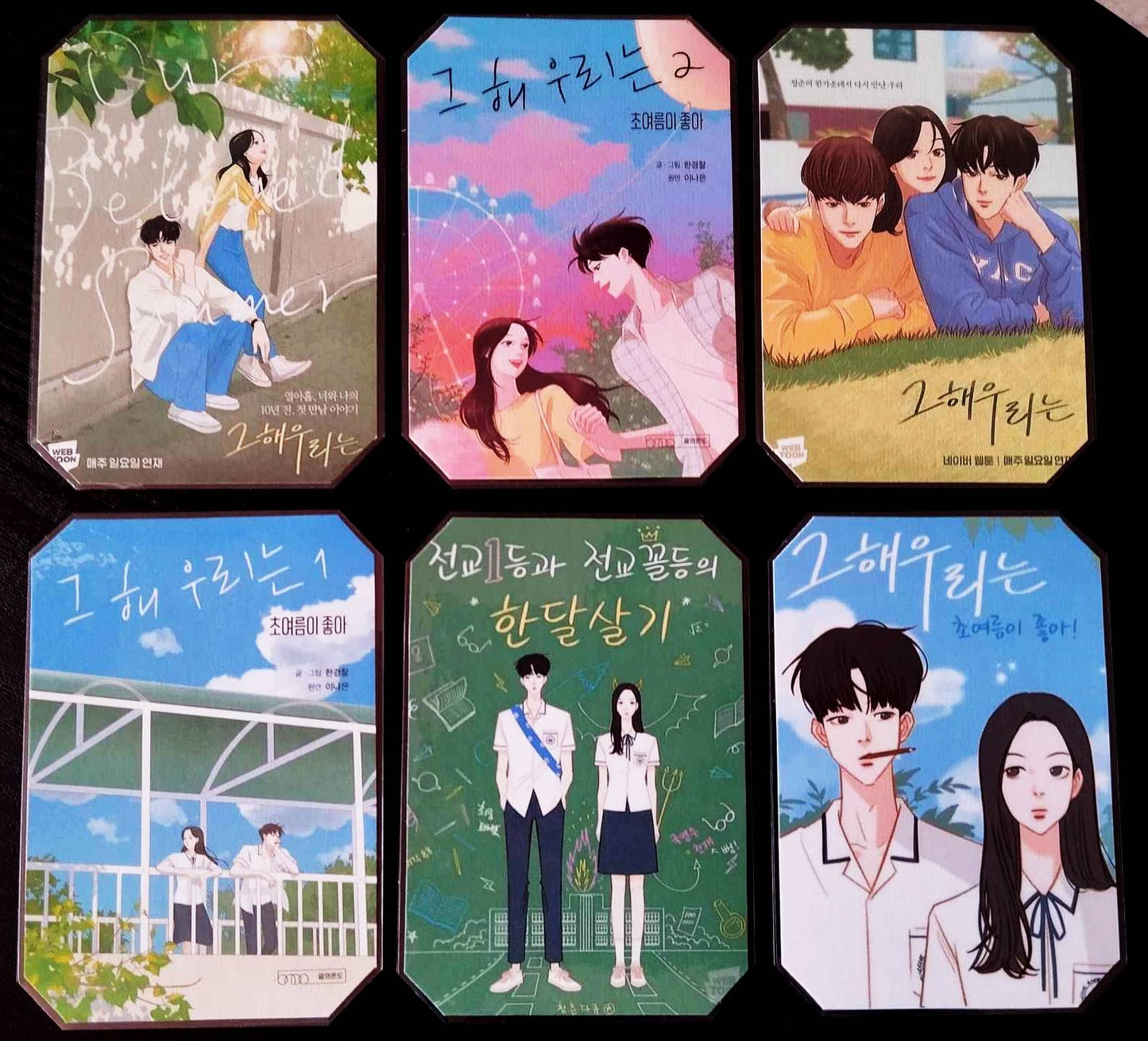 Pack décoration Webtoon OUR BELOVED SUMMER