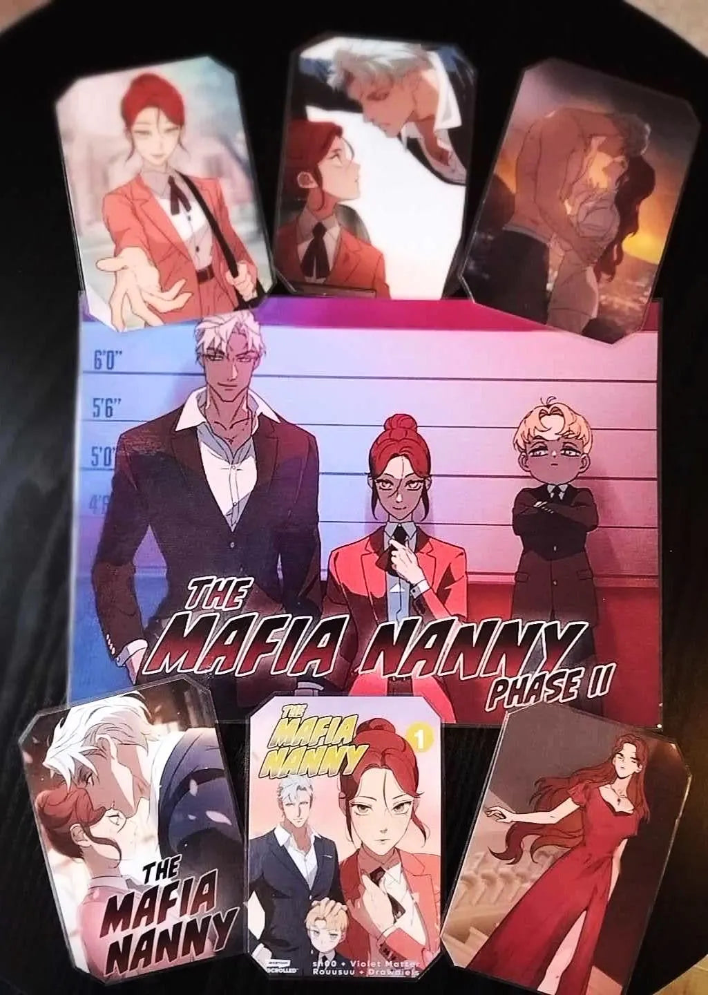 Pack décoration Webtoon , manga The mafia nanny