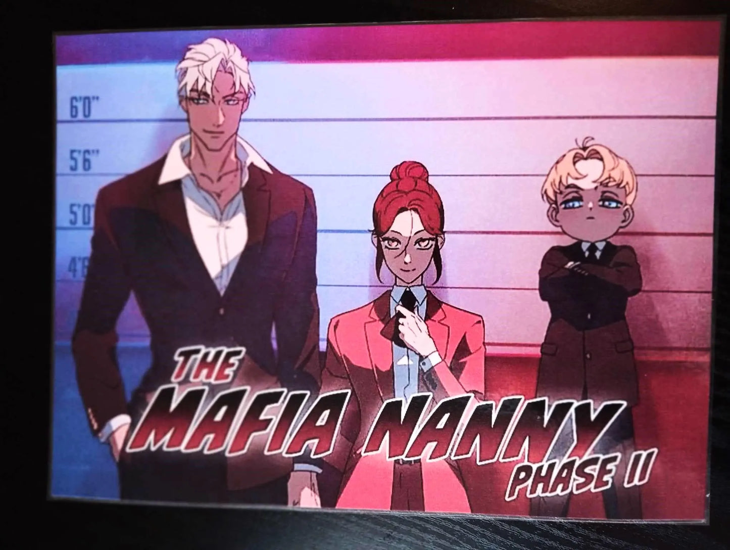 Pack décoration Webtoon , manga The mafia nanny