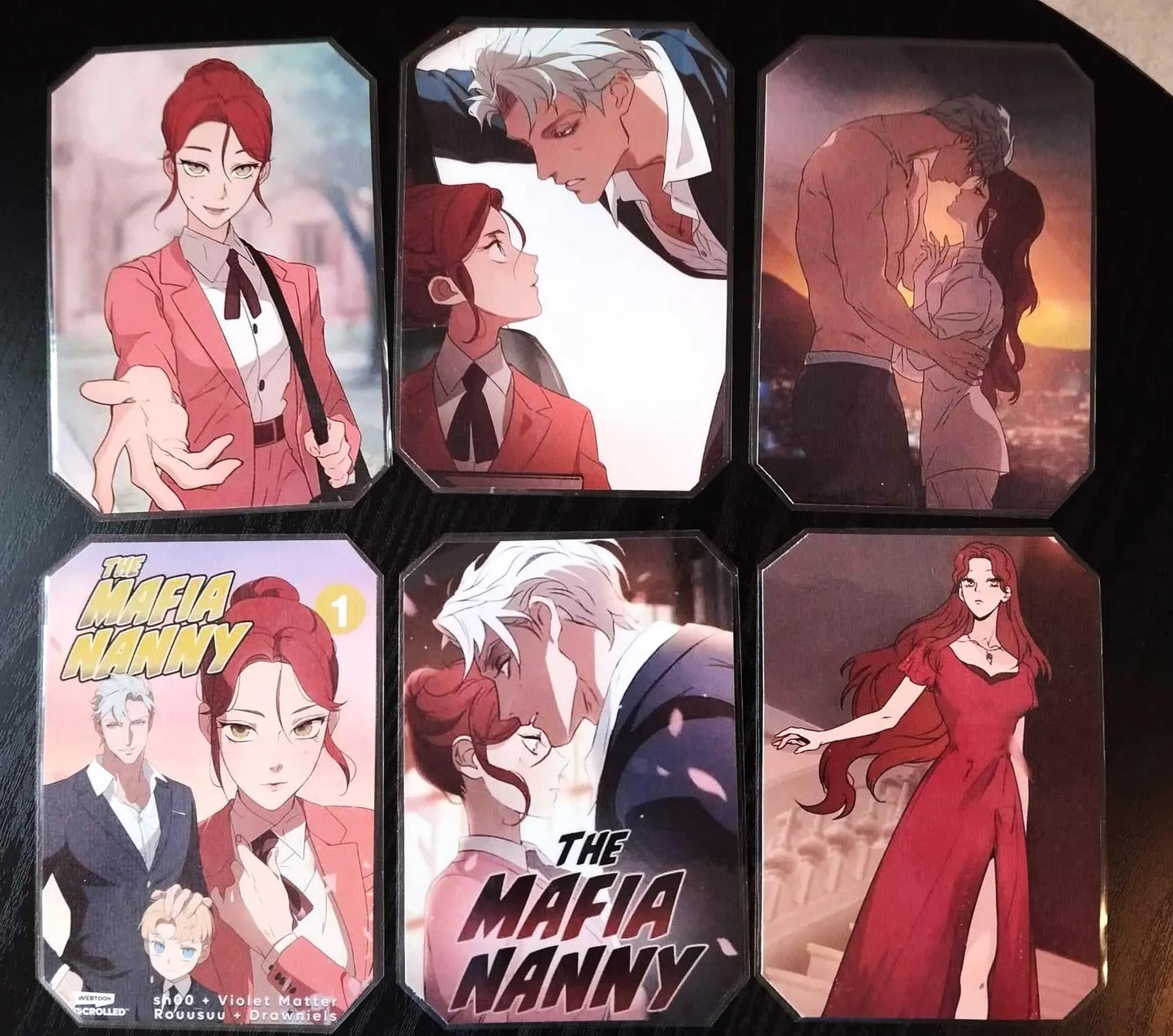 Pack décoration Webtoon , manga The mafia nanny