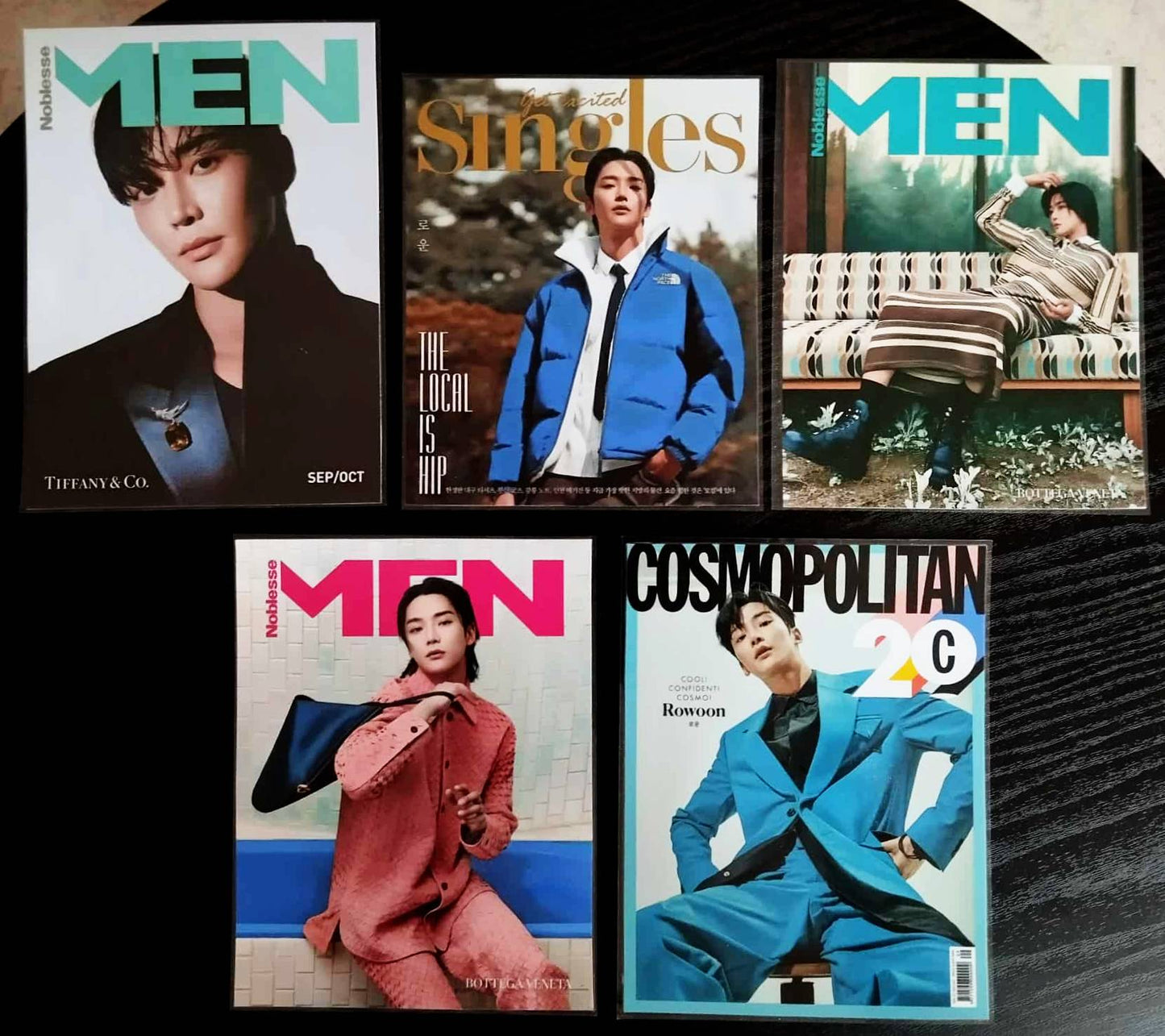 Décoration K drama style magazine - 5 visuels ROWOON