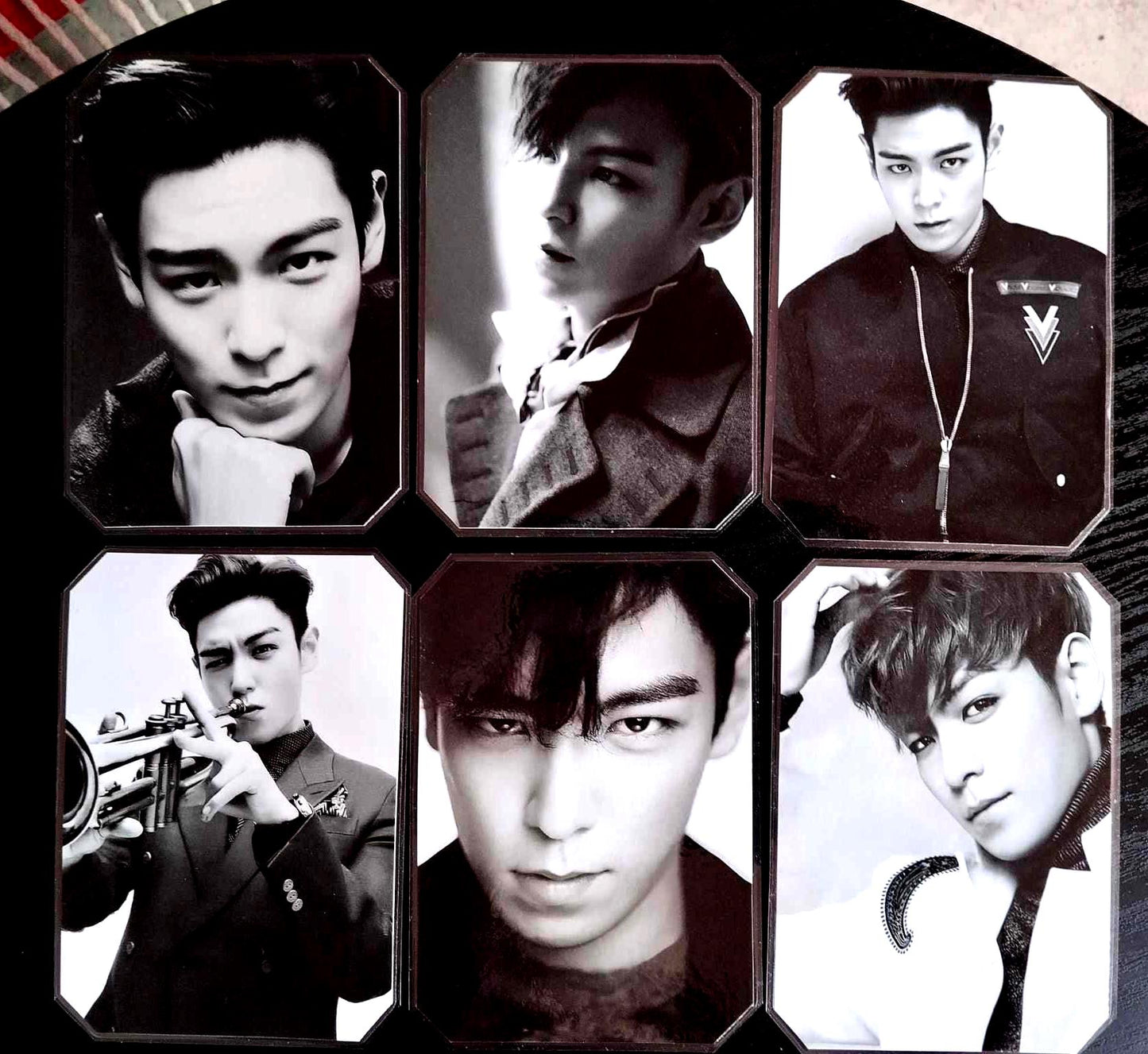 Pack décoration K-POP BIGBANG T.O.P. Seunghyun N&B
