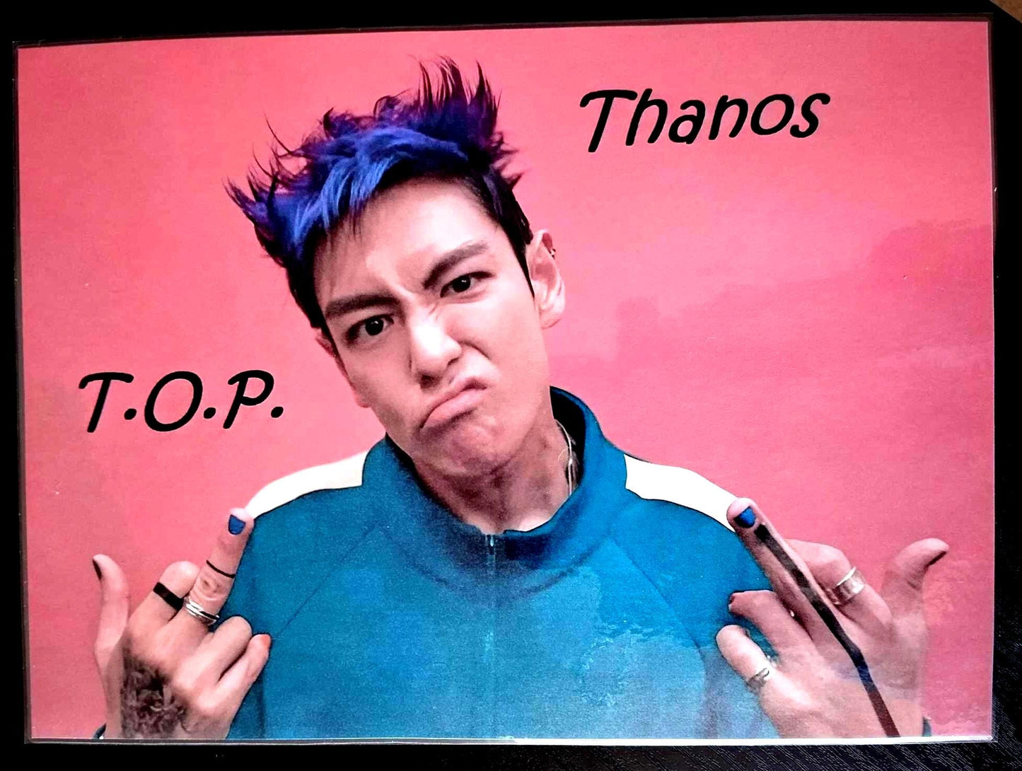 Pack décoration  K-POP BIGBANG T.O.P. Seunghyun Thanos