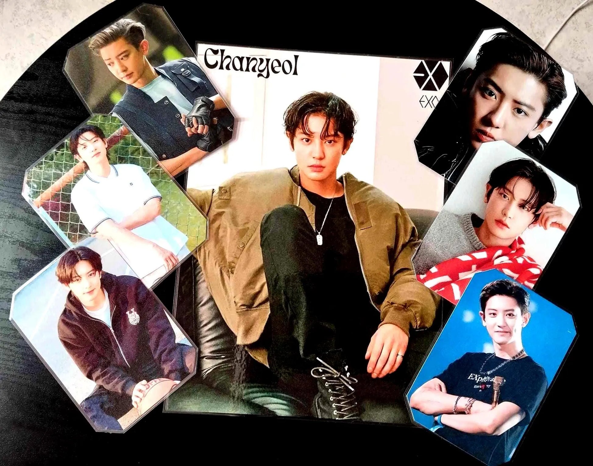 main picture of decoration pack k pop exo chanyeol exol fans gift