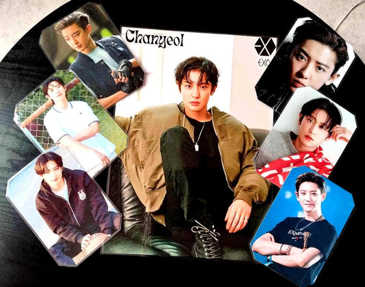 main picture of decoration pack k pop exo chanyeol exol fans gift