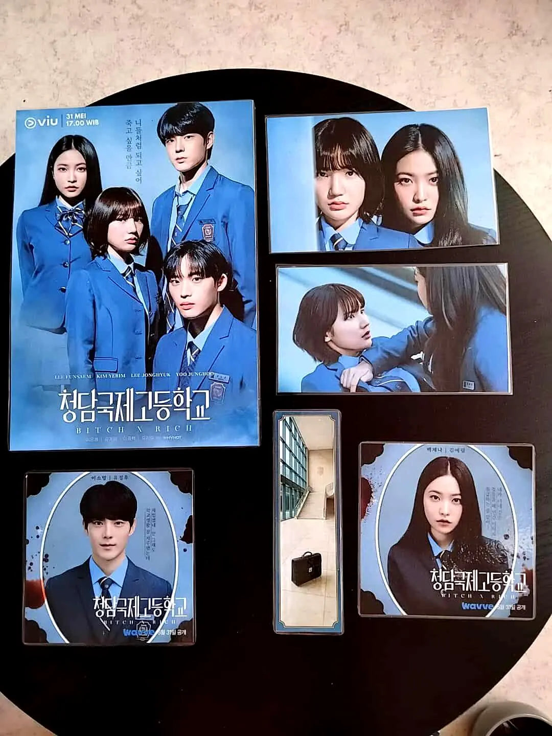 Pack Décoration K-Drama –  et Marque-Page BITCH X RICH