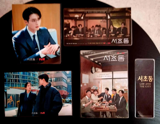 Pack Décoration K-Drama –  et Marque-Page LAW AND THE CITY
