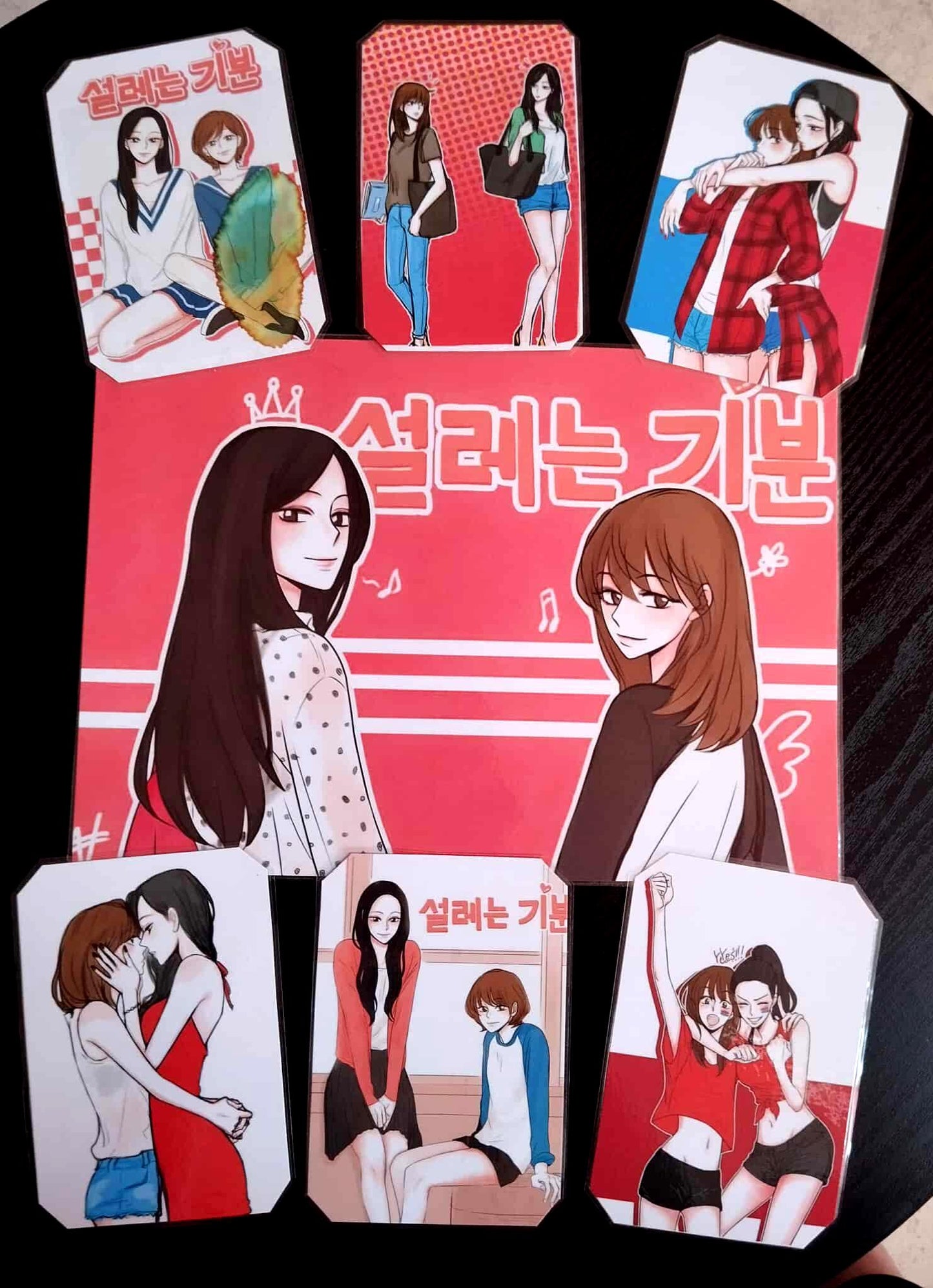 Pack décoration WEBTOON Fluttering feelings  ? Girl's love Yuri