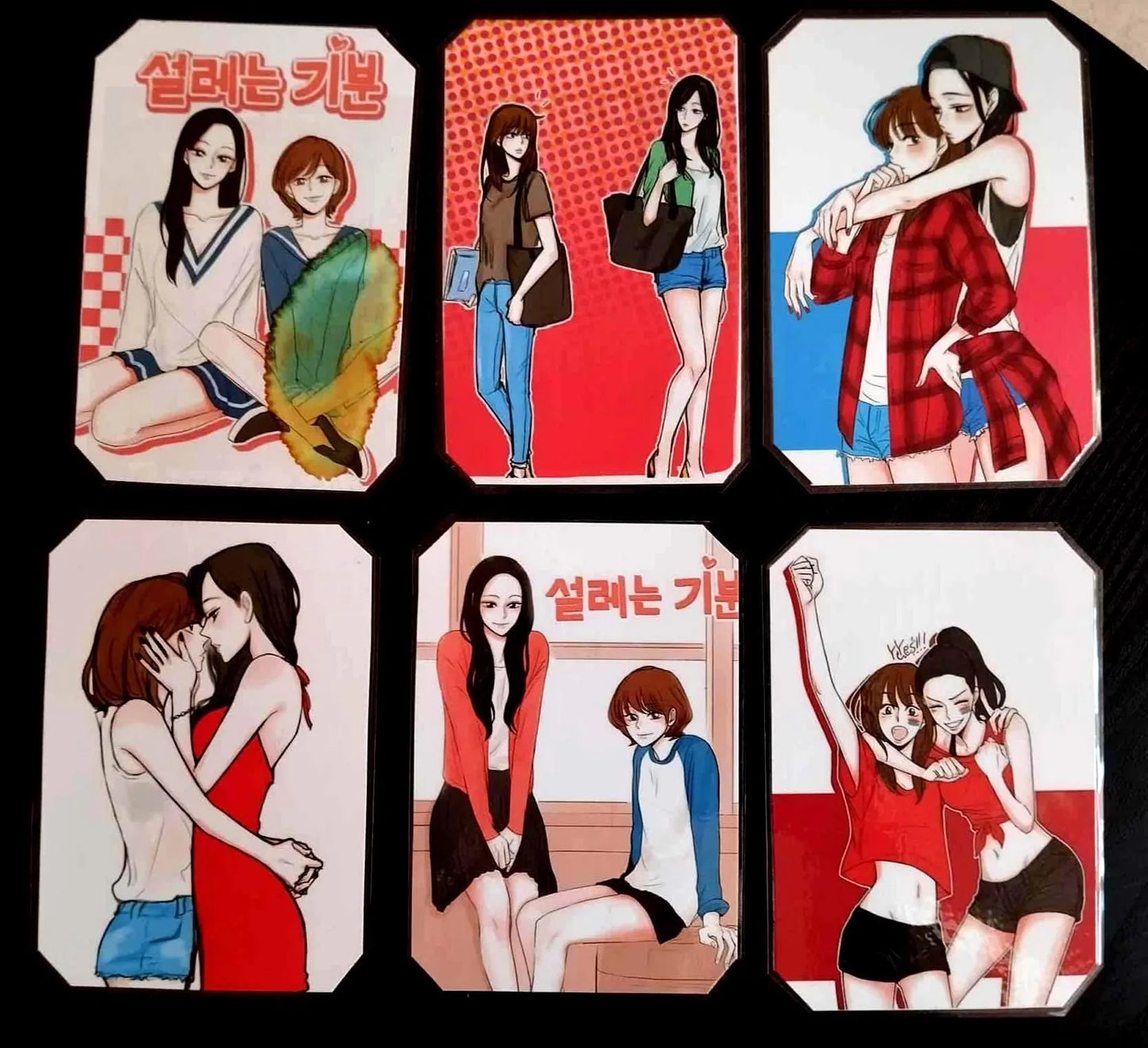 Pack décoration WEBTOON Fluttering feelings  ? Girl's love Yuri