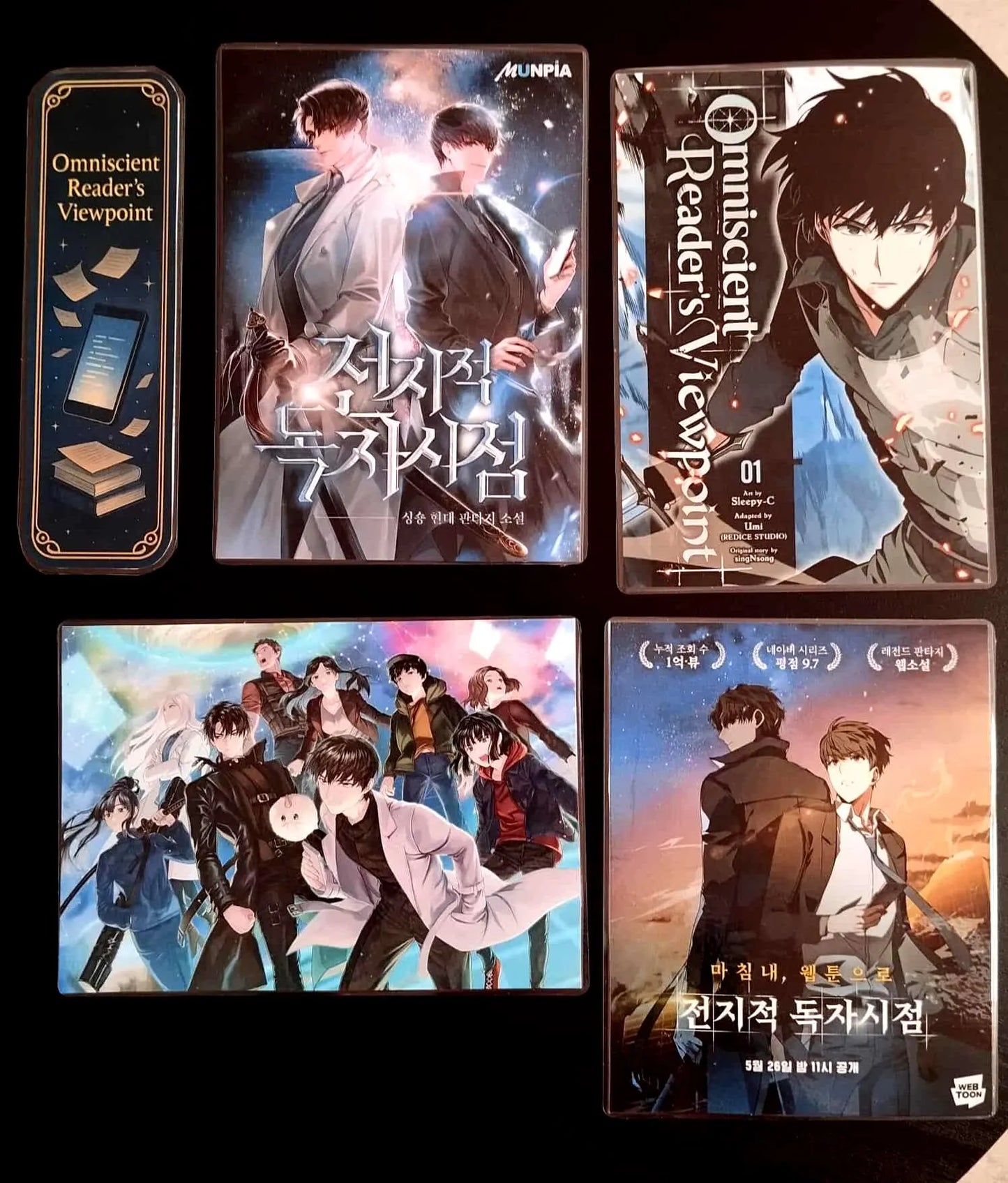 Pack Décoration Webtoon – Omniscient Reader's Viewpoint + Marque pages