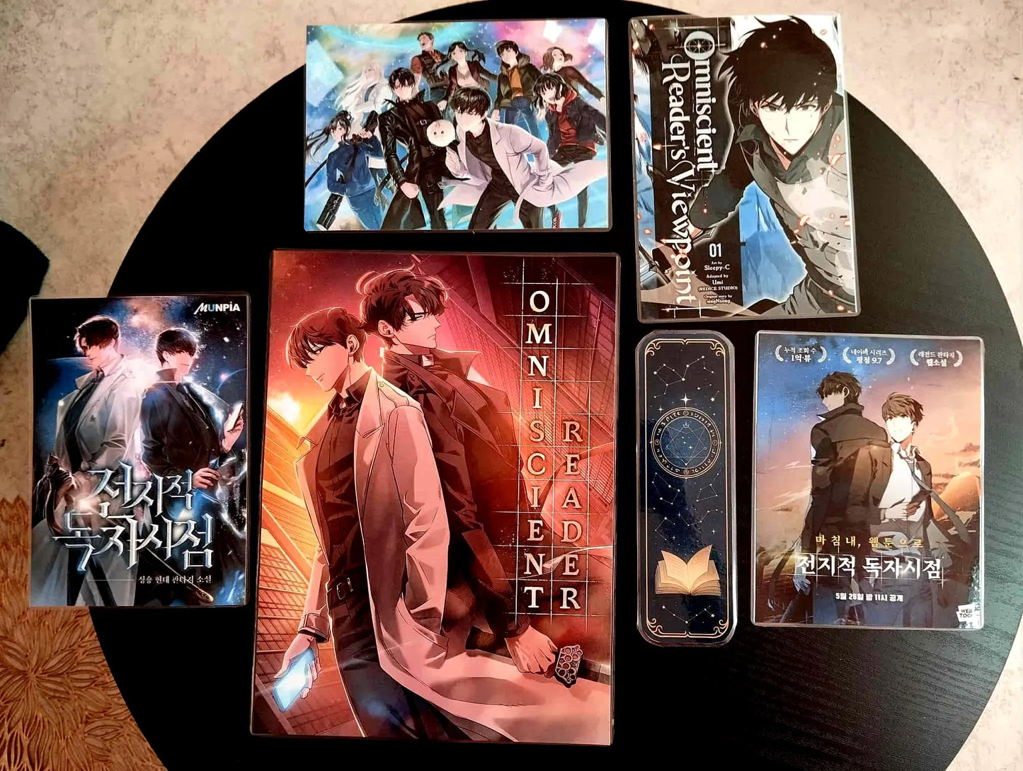 image principale de pack decoration plus marque pages webtoon omniscient reader's viewpoint fan gift