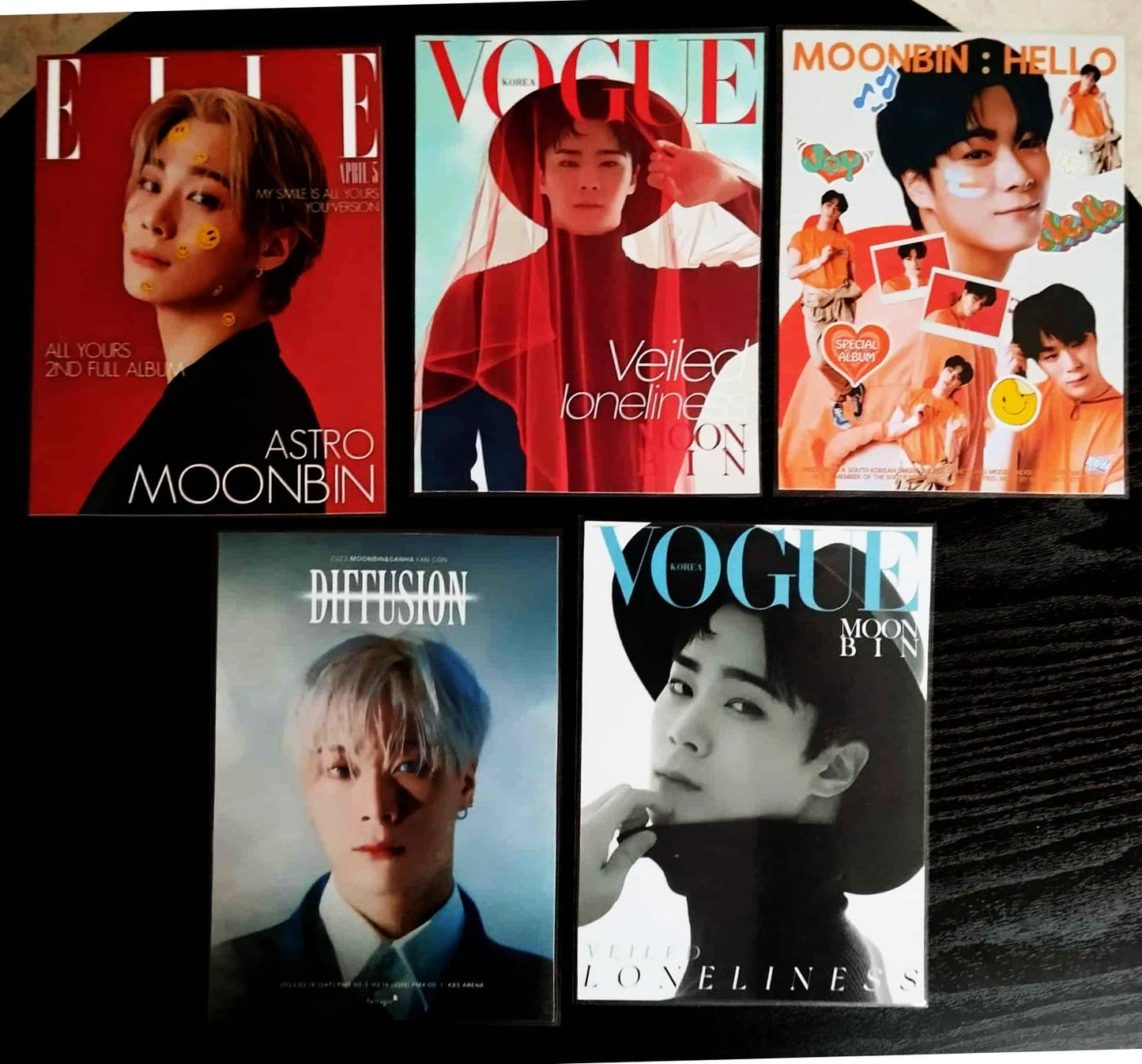 image principale de décoration k pop style magazine astro moonbin